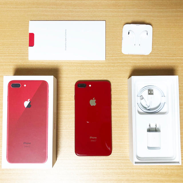 iPhone8 Plus RED 256GB SIMフリー