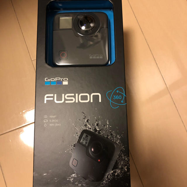 GoPro(ゴープロ)のGoPro fusion 値下げしました！お早めに！ スマホ/家電/カメラのカメラ(ビデオカメラ)の商品写真