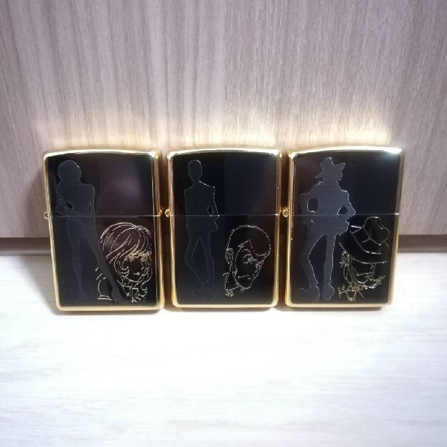 値下げ！【レア】Zippo　ルパン三世 トリプルシルエット　３本セット！