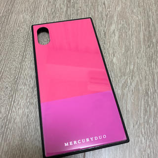 マーキュリーデュオ(MERCURYDUO)のMERCURYDUO iphone10ケース(iPhoneケース)