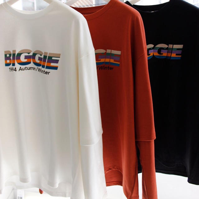 dairiku 19aw BIGGIE Layered T-shirt mediaprimair.nl