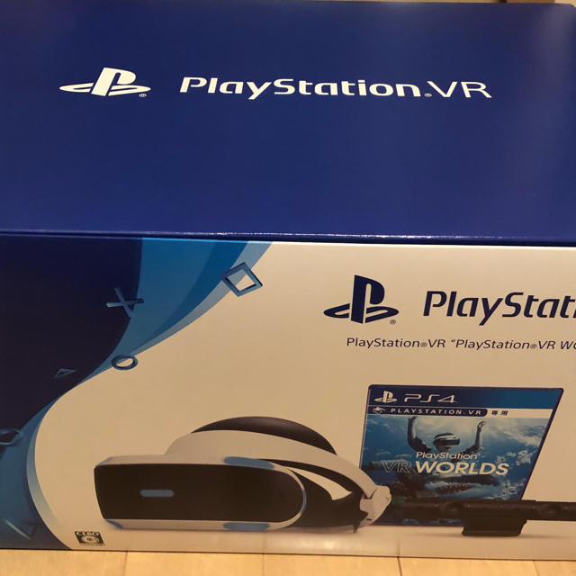 PlayStation VR(プレイステーションヴィーアール)の新品 PlayStationVR WORLDS”同梱版 PSVR PS4 エンタメ/ホビーのゲームソフト/ゲーム機本体(家庭用ゲーム機本体)の商品写真