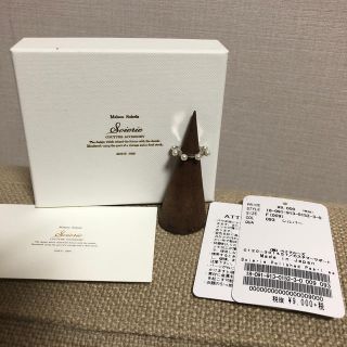 スローブイエナ(SLOBE IENA)の☆試着のみ未使用品☆【Soierie】ソワリー パール イヤカフ シルバー(イヤーカフ)