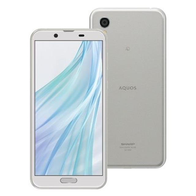 SHARP AQUOS sense2 SH-M08 ホワイトシルバー 新品スマートフォン/携帯電話