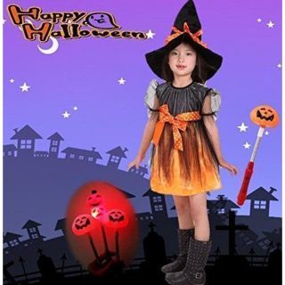 ちっち様　ハロウィン 女の子 衣装 (衣装一式)