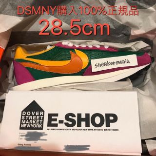 ナイキ(NIKE)のsacai nike LDwaffle pinegreen 28.5cm(スニーカー)