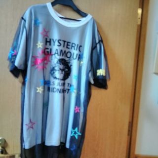 ヒステリックグラマー(HYSTERIC GLAMOUR)の[新品]ヒステリックグラマー　猫柄　Tシャツ　チュニック　(Tシャツ(半袖/袖なし))