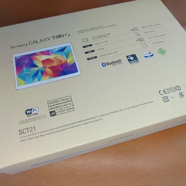 SAMSUNG(サムスン)のSamsung Galaxy Tab S 10.5 SCT 21 スマホ/家電/カメラのPC/タブレット(タブレット)の商品写真