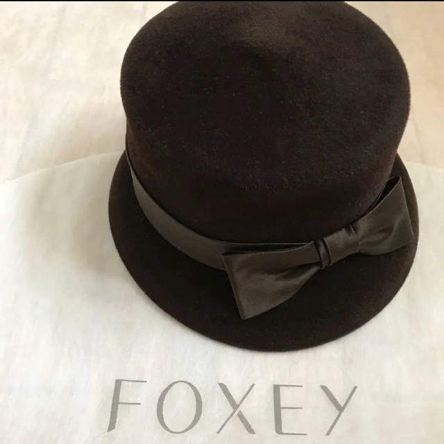 FOXEY(フォクシー)の試着のみ FOXEY フォクシー リボンハット レディースの帽子(ハット)の商品写真