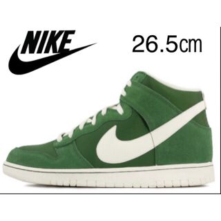 ナイキ(NIKE)の【NIKE】DUNK HIGH ナイキ ダンク ハイ グリーン 26.5㎝(スニーカー)