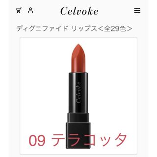 celvoke 09 セルヴォーク リップ テラコッタ(口紅)