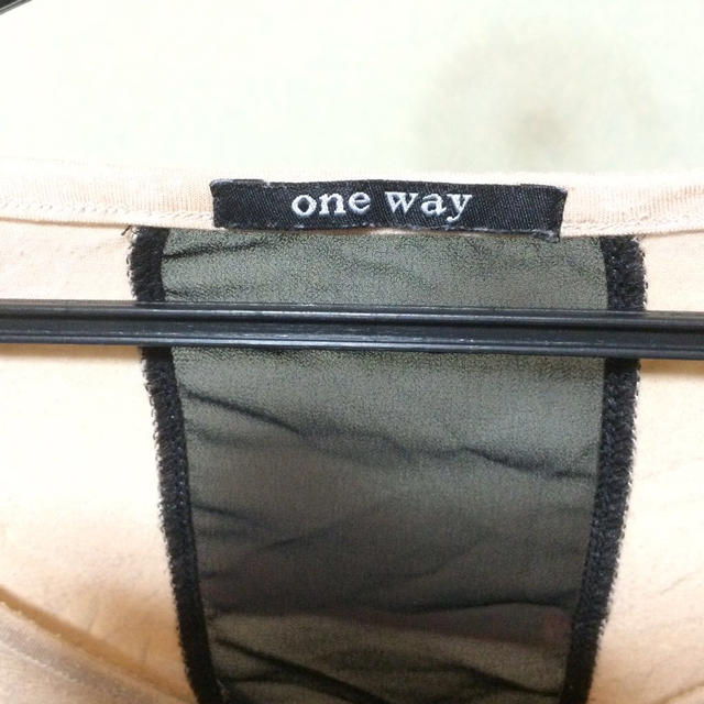 one*way(ワンウェイ)のONE WAY トップス レディースのトップス(Tシャツ(長袖/七分))の商品写真