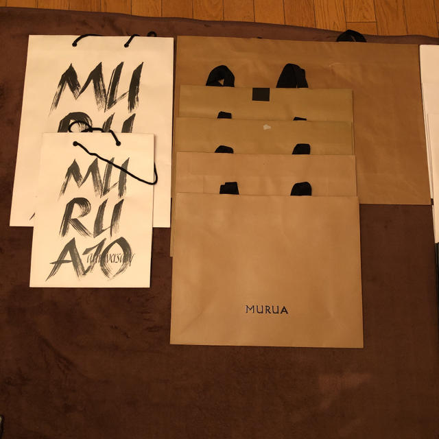 MURUA(ムルーア)のMURUA ショッパー ショップ袋 レディースのバッグ(ショップ袋)の商品写真
