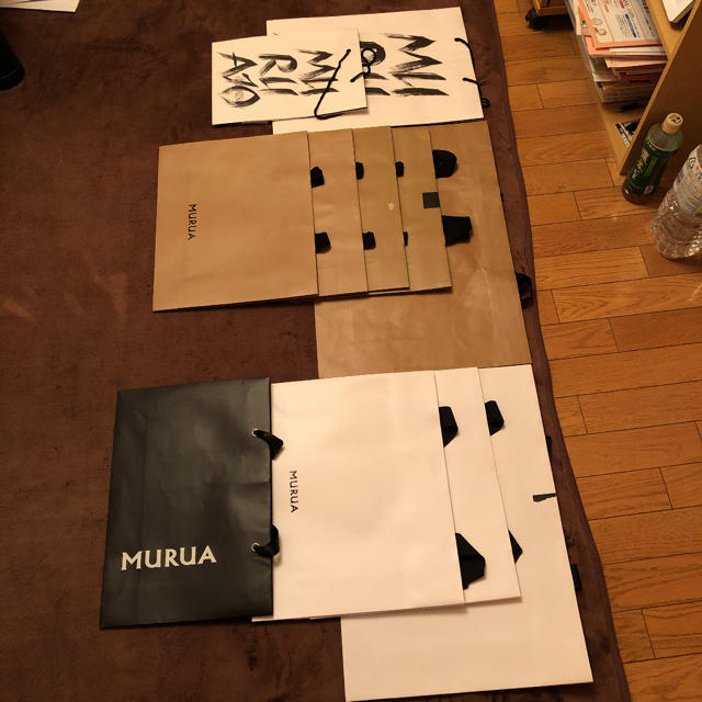 MURUA(ムルーア)のMURUA ショッパー ショップ袋 レディースのバッグ(ショップ袋)の商品写真