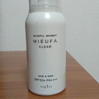 ナプラ(NAPUR)のMIEUFA ミーファ フレグランスUVスプレー クリア 80g(日焼け止め/サンオイル)