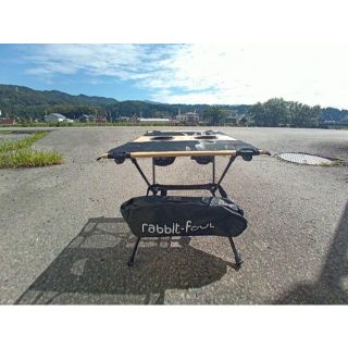 rabbit-foot超軽量アウトドア折りたたみテーブルの通販 by まつまる