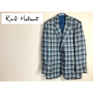 カールヘルム(Karl Helmut)のカールヘルム karl helmut ジャケット チェック スーツ ピンクハウス(テーラードジャケット)