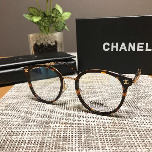 CHANEL(シャネル)の3364‼️CHANEL✨シャネル✰︎メガネ🎀フレーム レディースのファッション小物(サングラス/メガネ)の商品写真