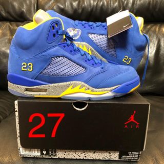 ナイキ(NIKE)のAIR JORDAN5 VARSITY ROYAL/VARSITY MAIZE (スニーカー)