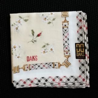 ダックス(DAKS)のDAKS　ハンカチ　新品　再値下げしました！(ハンカチ)