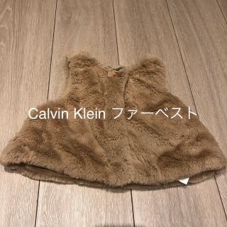 カルバンクライン(Calvin Klein)のCalvin Klein ファーベスト (カーディガン/ボレロ)