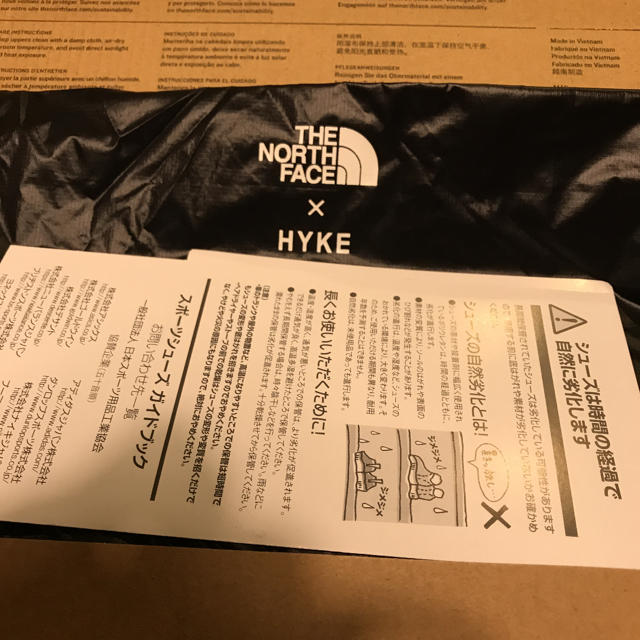 HYKE(ハイク)のhyke×thenorthface Tec Nuptse Low 2019AF レディースの靴/シューズ(ブーツ)の商品写真