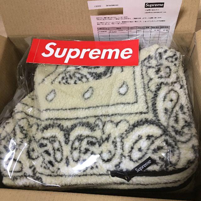 Supreme Reversible Bandana Fleece Jacket 2