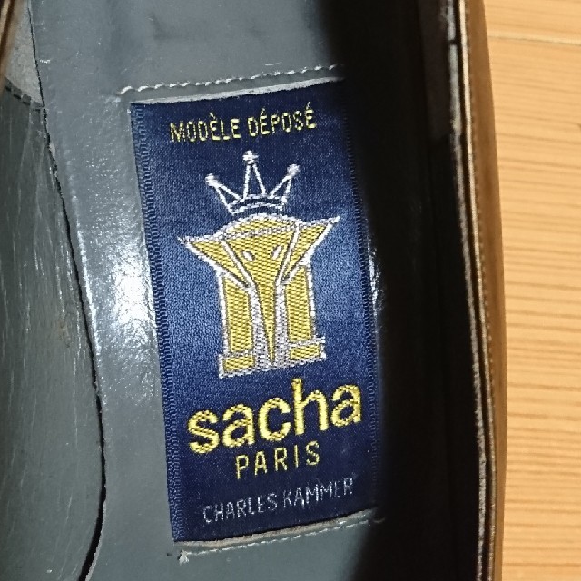 sacha  (ｻｼｬ) ゴールド ブラウン パンプス レディースの靴/シューズ(ハイヒール/パンプス)の商品写真