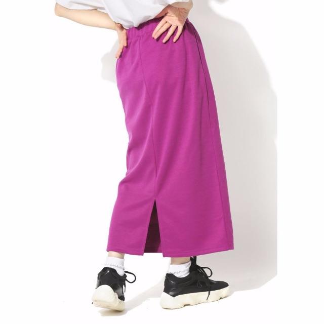 WEGO(ウィゴー)のウエストゴムロングタイトスカート レディースのスカート(ロングスカート)の商品写真