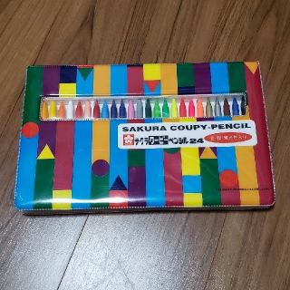 SALE【クーピー】24色 金銀蛍光色入り(クレヨン/パステル)