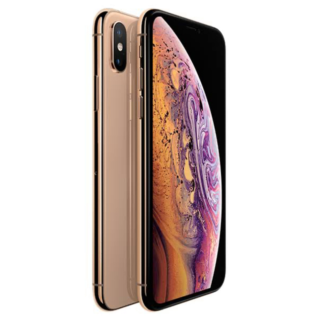 iPhone xs 64GB ゴールド SIMロック解除品