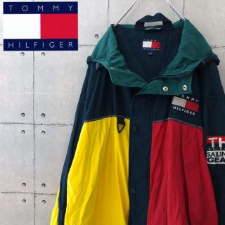 トミーヒルフィガー(TOMMY HILFIGER)の【激レア】90s トミーヒルフィガー  セーリングギア ナイロンジャケット(ナイロンジャケット)