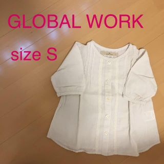 グローバルワーク(GLOBAL WORK)のGLOBALWORKシャツワンピ キッズ(ブラウス)