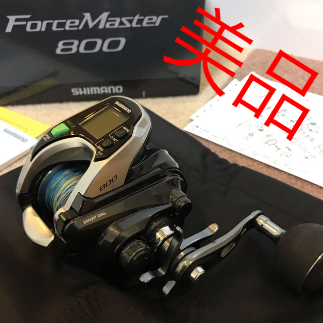 格安販売の SHIMANO - ☆美品☆フォースマスター800☆シマノ☆電動リール☆当日発送! リール 格安販売の SHIMANO - ☆美品☆フォースマスター800☆シマノ☆電動リール☆当日発送! リール