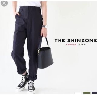 シンゾーン(Shinzone)のシンゾーン ベイカーパンツ 34 ネイビー(ワークパンツ/カーゴパンツ)