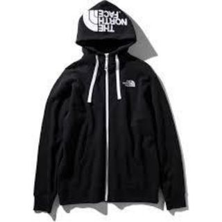 ザノースフェイス(THE NORTH FACE)のノースフェイス リアビューフルジップフーディー NT11930 S 黒 K 人気(スウェット)