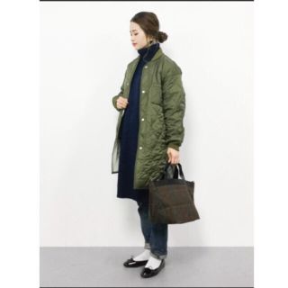 ユナイテッドアローズグリーンレーベルリラクシング(UNITED ARROWS green label relaxing)の大人気！グリーンレーベルキルティングコート(ミリタリージャケット)