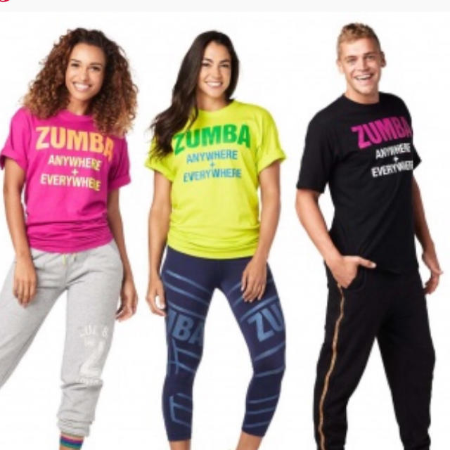 Zumba(ズンバ)の最新作 zumba ウェア  ライムグリーン スポーツ/アウトドアのトレーニング/エクササイズ(その他)の商品写真