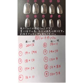 ネイルチップ  Ｎｏ． 14 コスメ/美容のネイル(つけ爪/ネイルチップ)の商品写真