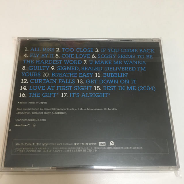 BestofBlue / Blue CD エンタメ/ホビーのCD(ポップス/ロック(邦楽))の商品写真