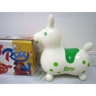 ロディ(Rody)のRODY ミドル、ミニセット 限定カラー ホワイト×グリーン ノンフタル酸(キャラクターグッズ)