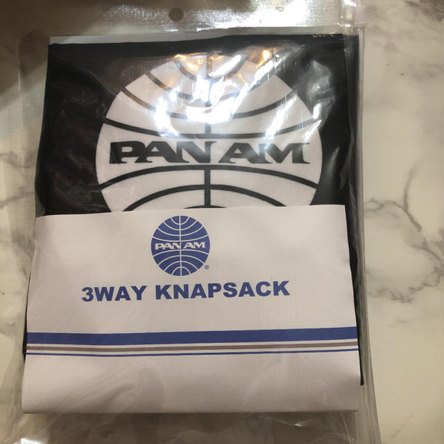 PAN  AMパンナムバックパック&ナップザック、ウォレット、ポーチ他☆ブラック メンズのバッグ(バッグパック/リュック)の商品写真