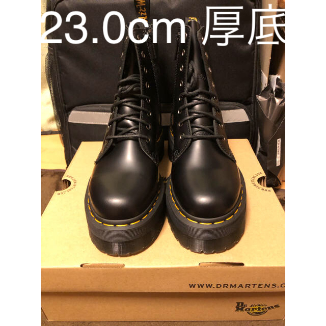 Dr.Martens(ドクターマーチン)の新品 ドクターマーチン Dr.Martens 8ホール jadon 厚底 黒 レディースの靴/シューズ(ブーツ)の商品写真