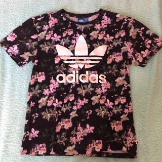 Adidas Adidas 花柄tシャツの通販 By Kky S Shop アディダスならラクマ