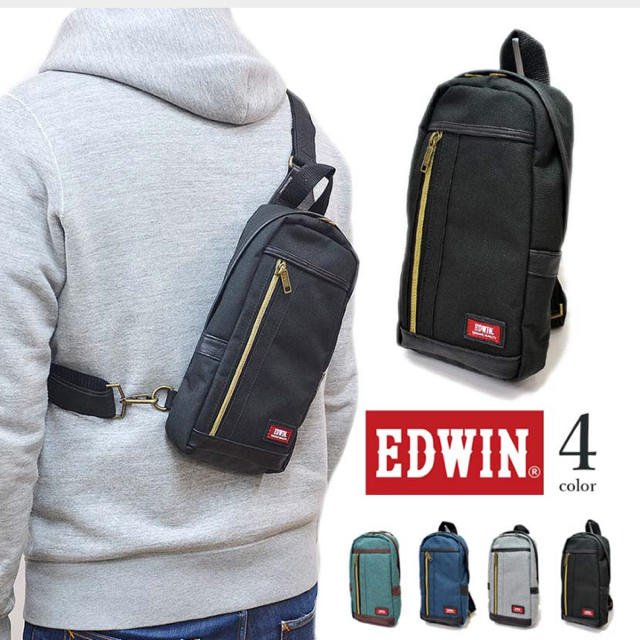 EDWIN(エドウィン)のEDWIN ボディバック ショルダーバック メンズのバッグ(ショルダーバッグ)の商品写真