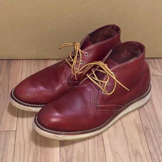 レッドウィング(REDWING)の良品 REDWING クラシック チャッカブーツ 27cm 9D 3139 赤茶(ブーツ)