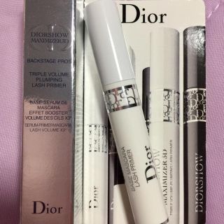 ディオール(Dior)の新品未使用 Dior  ディオールショウ マキシマイザー3D ミニ 001 (マスカラ下地/トップコート)