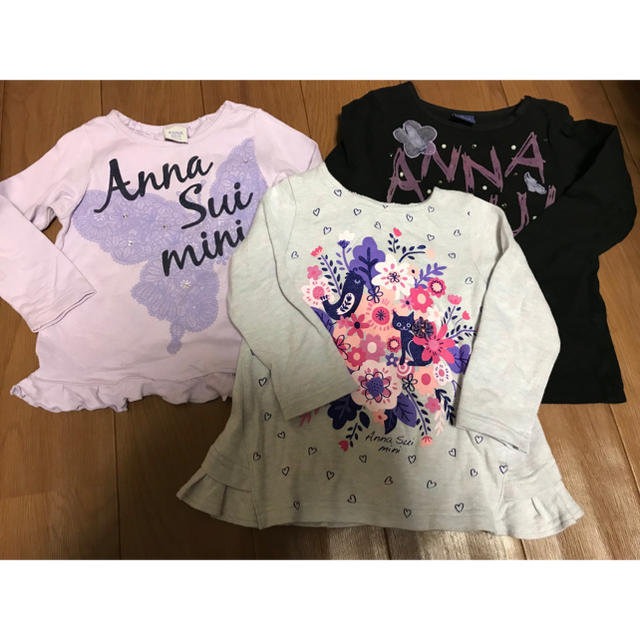 ANNA SUI mini(アナスイミニ)のアナスイミニ  カットソー キッズ/ベビー/マタニティのベビー服(~85cm)(シャツ/カットソー)の商品写真