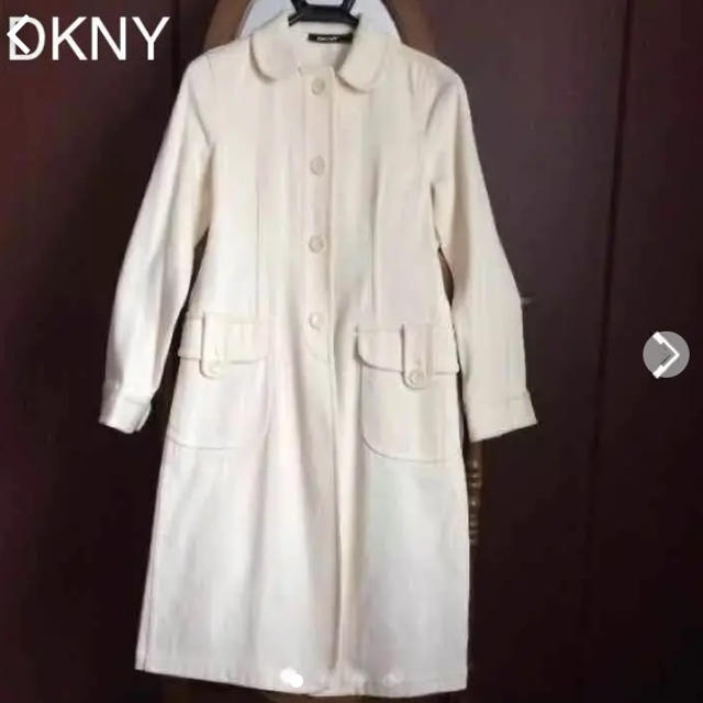 DKNY(ダナキャランニューヨーク)の美品 DKNY ダナキャラン スプリングコート レディースのジャケット/アウター(トレンチコート)の商品写真