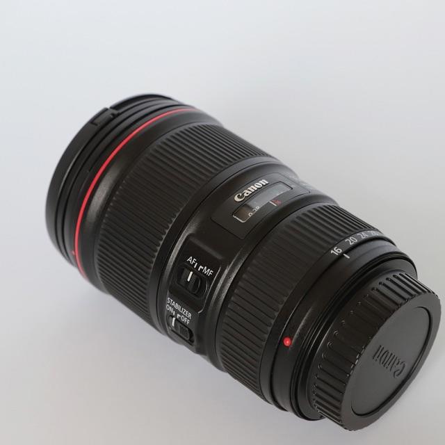 Canon(キヤノン)の美品 Canon EF16-35mm F4L IS USM スマホ/家電/カメラのカメラ(レンズ(ズーム))の商品写真